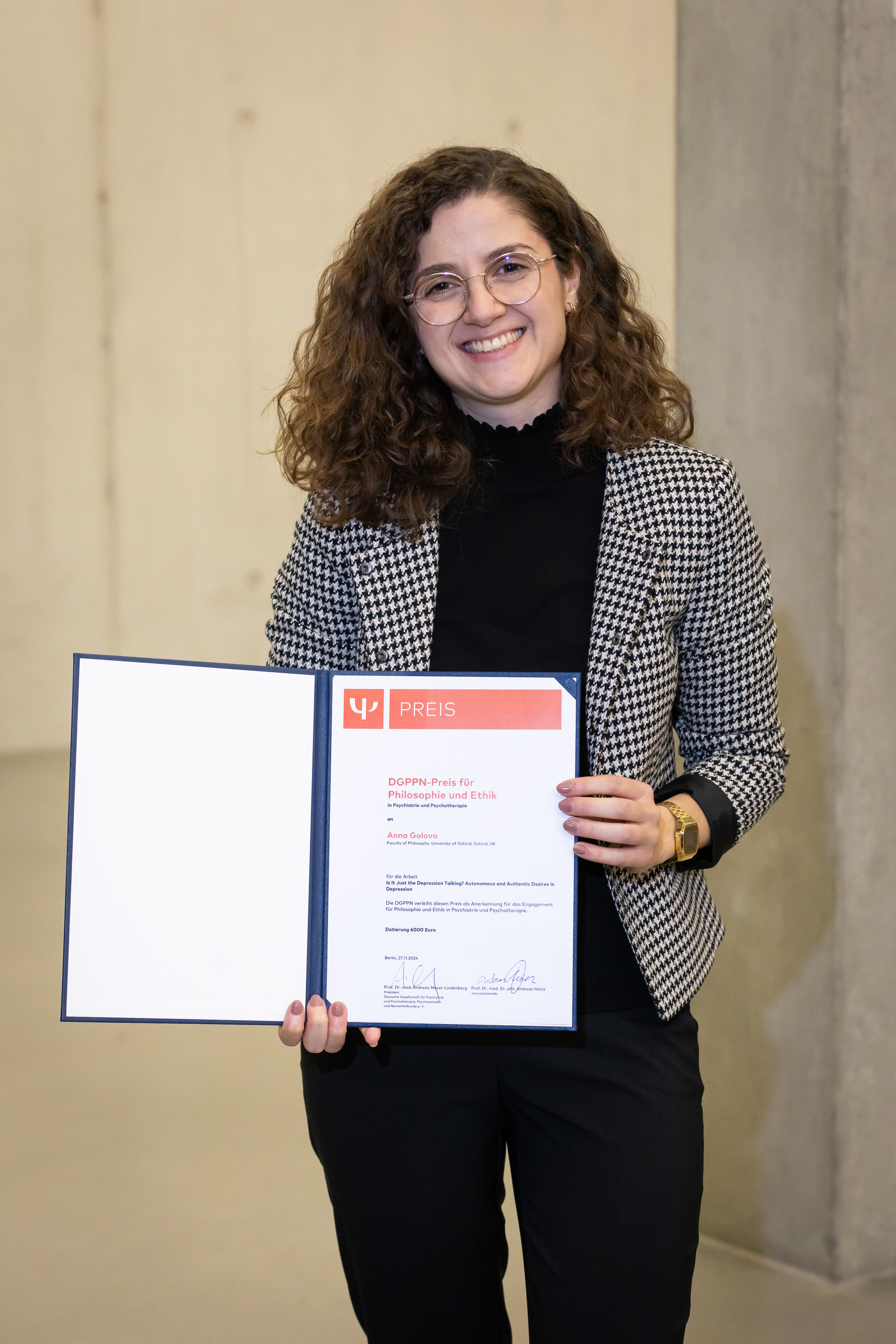 DGPPN Prize for UOI student | The Uehiro Oxford Institute