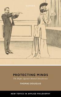 Book cover showing a sketch of a hypnotist attempting to influence a voter 