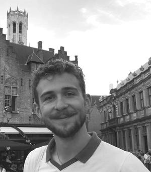 Black and white photo of Paul Kerry