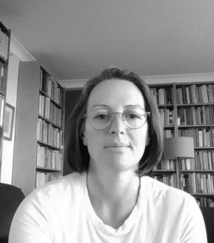 black and white headshot of Virginia Miller
